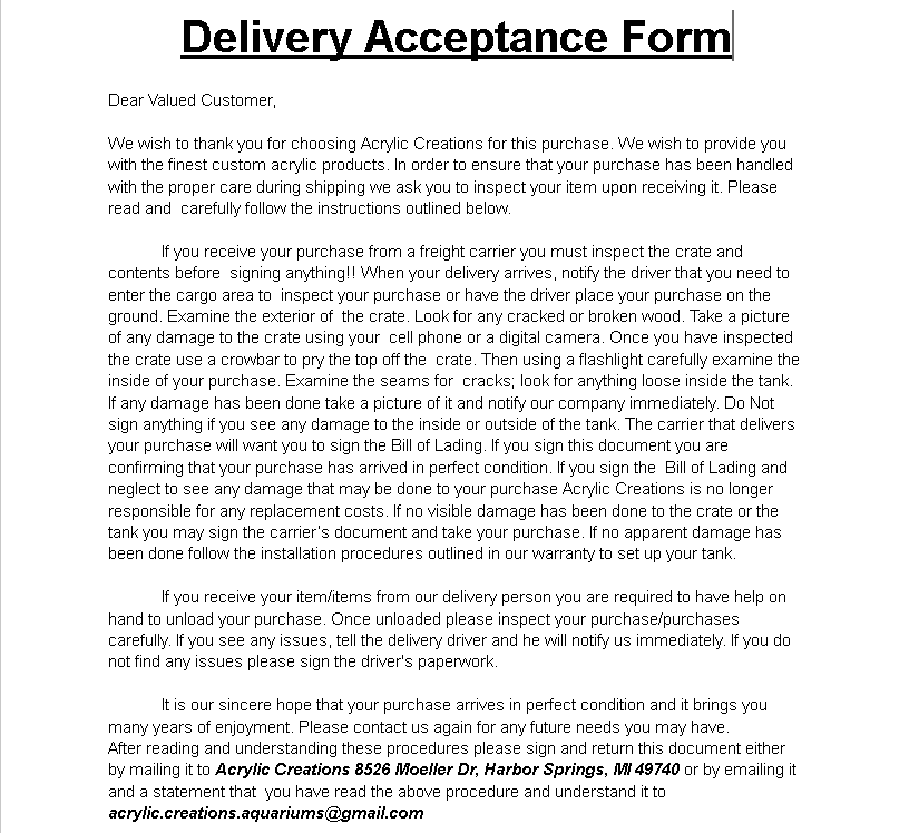 Policy Forms
