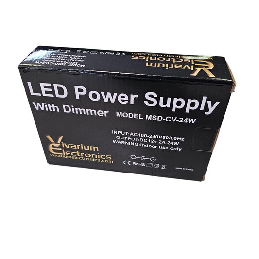 LED Power Supply - 24W with Dimmer